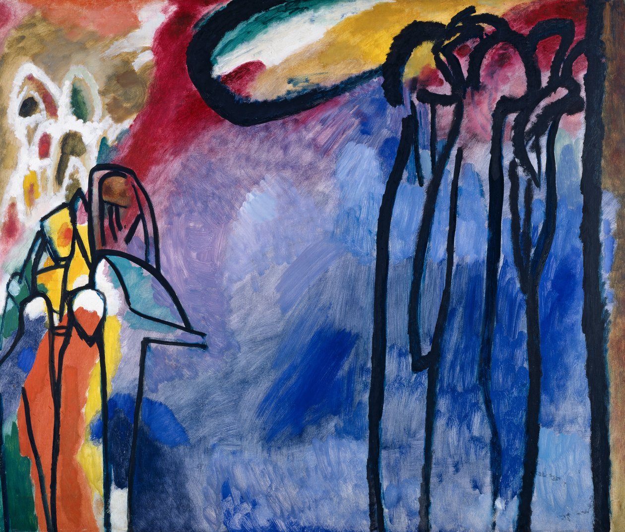 Improvisation 19 by Wassily Kandinsky