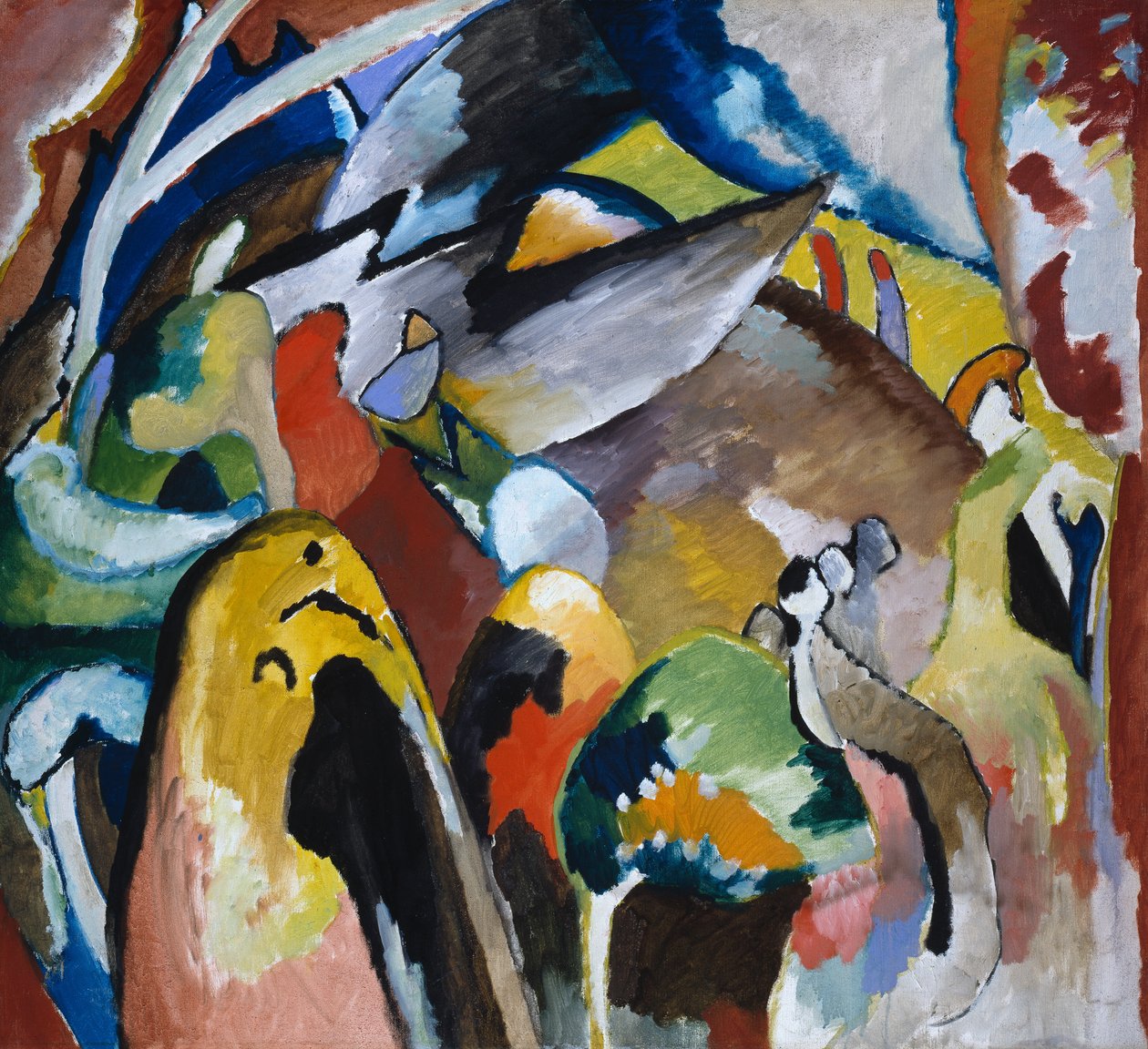 Improvisation 19 a by Wassily Kandinsky