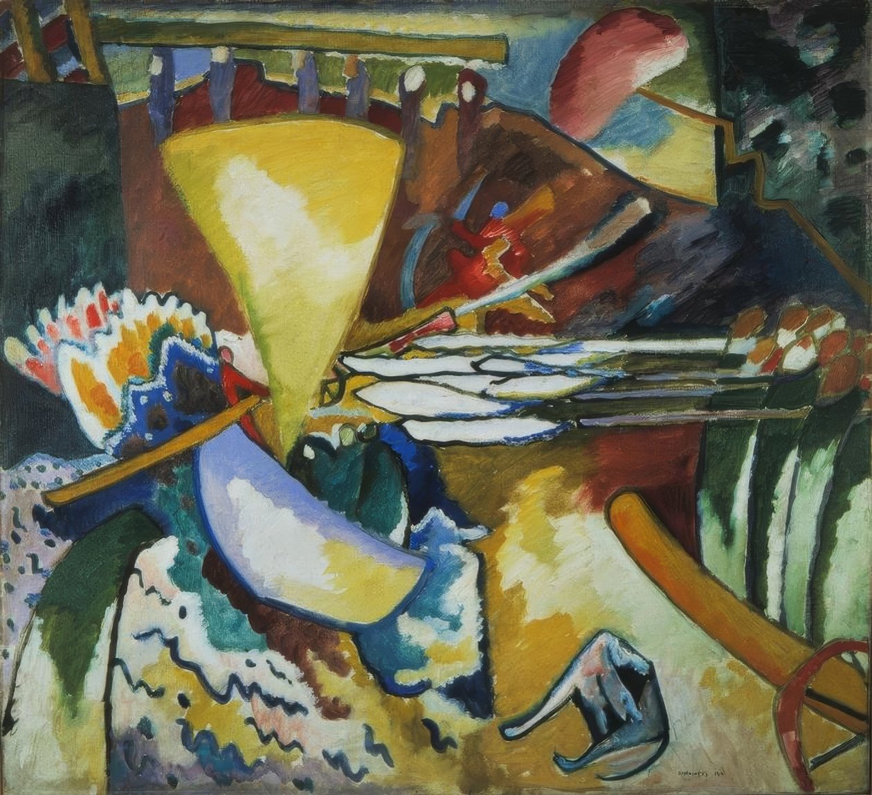 Improvisation II by Wassily Kandinsky