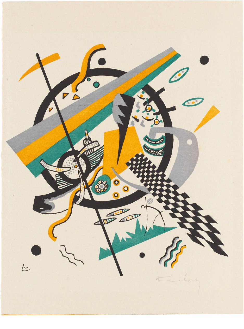 Small Worlds IV by Wassily Kandinsky