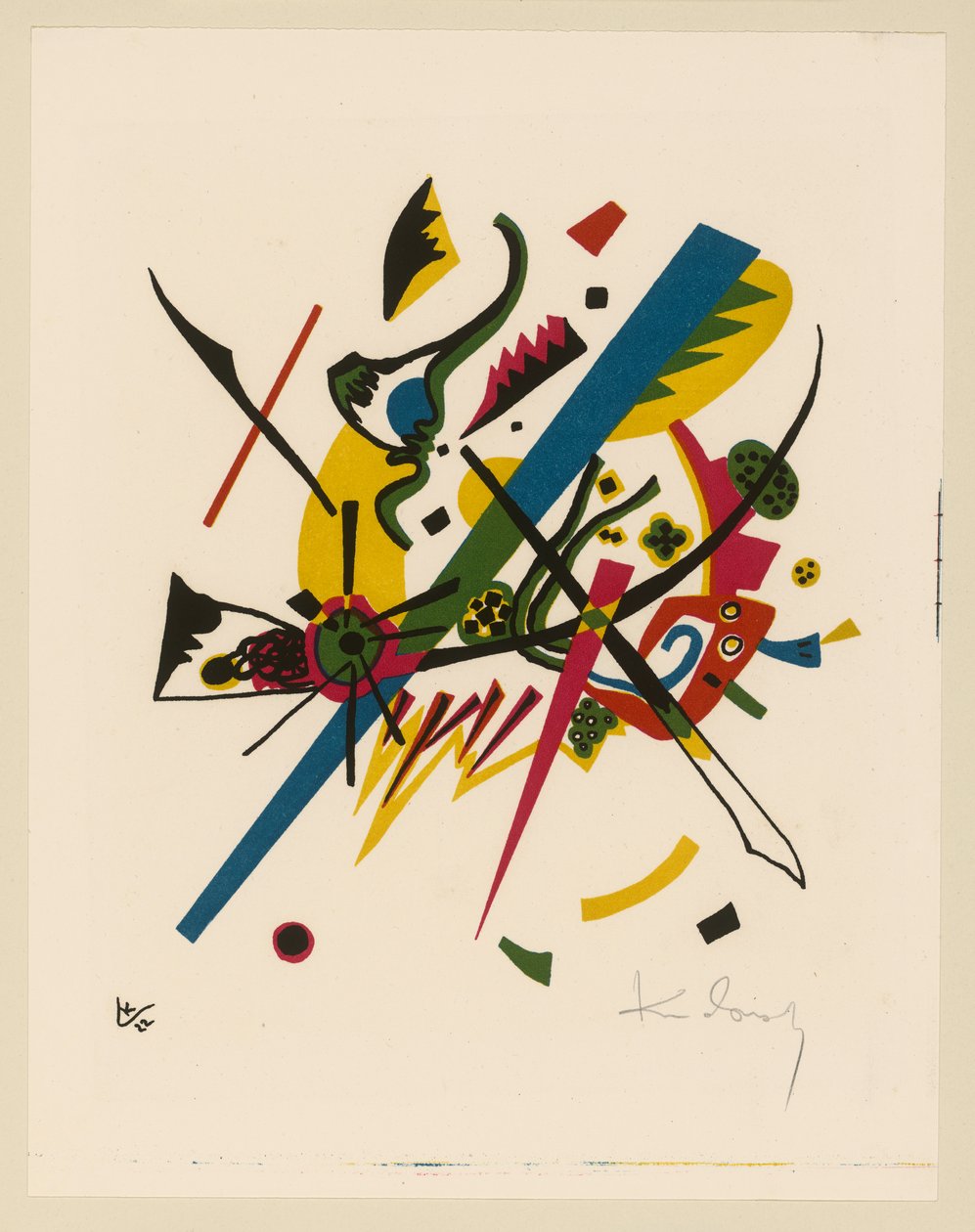Small Worlds I by Wassily Kandinsky