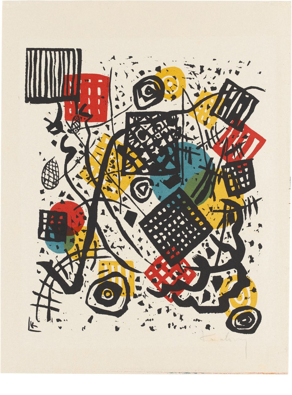 Small Worlds V by Wassily Kandinsky