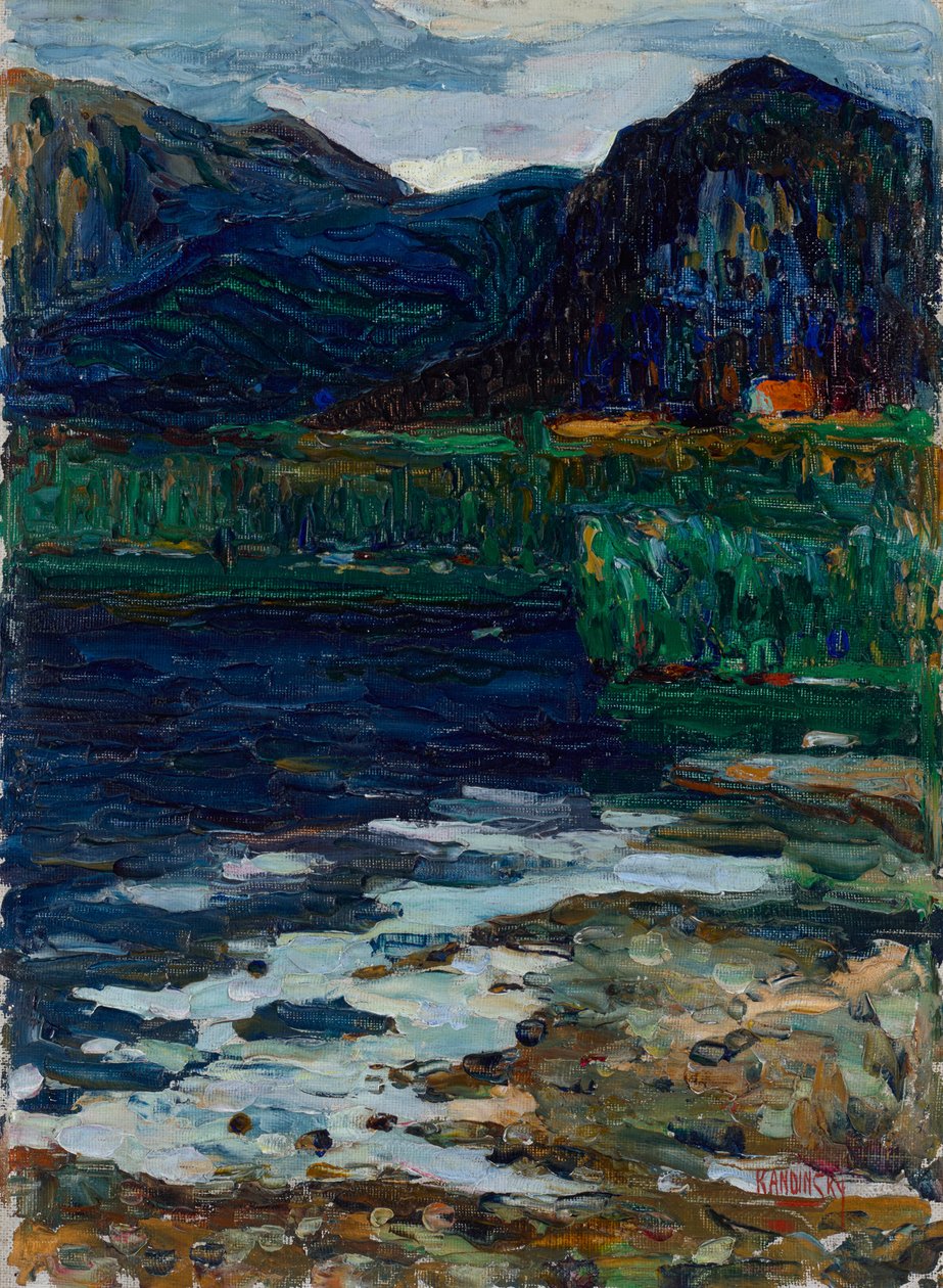 Kochel – Schlehdorf by Wassily Kandinsky