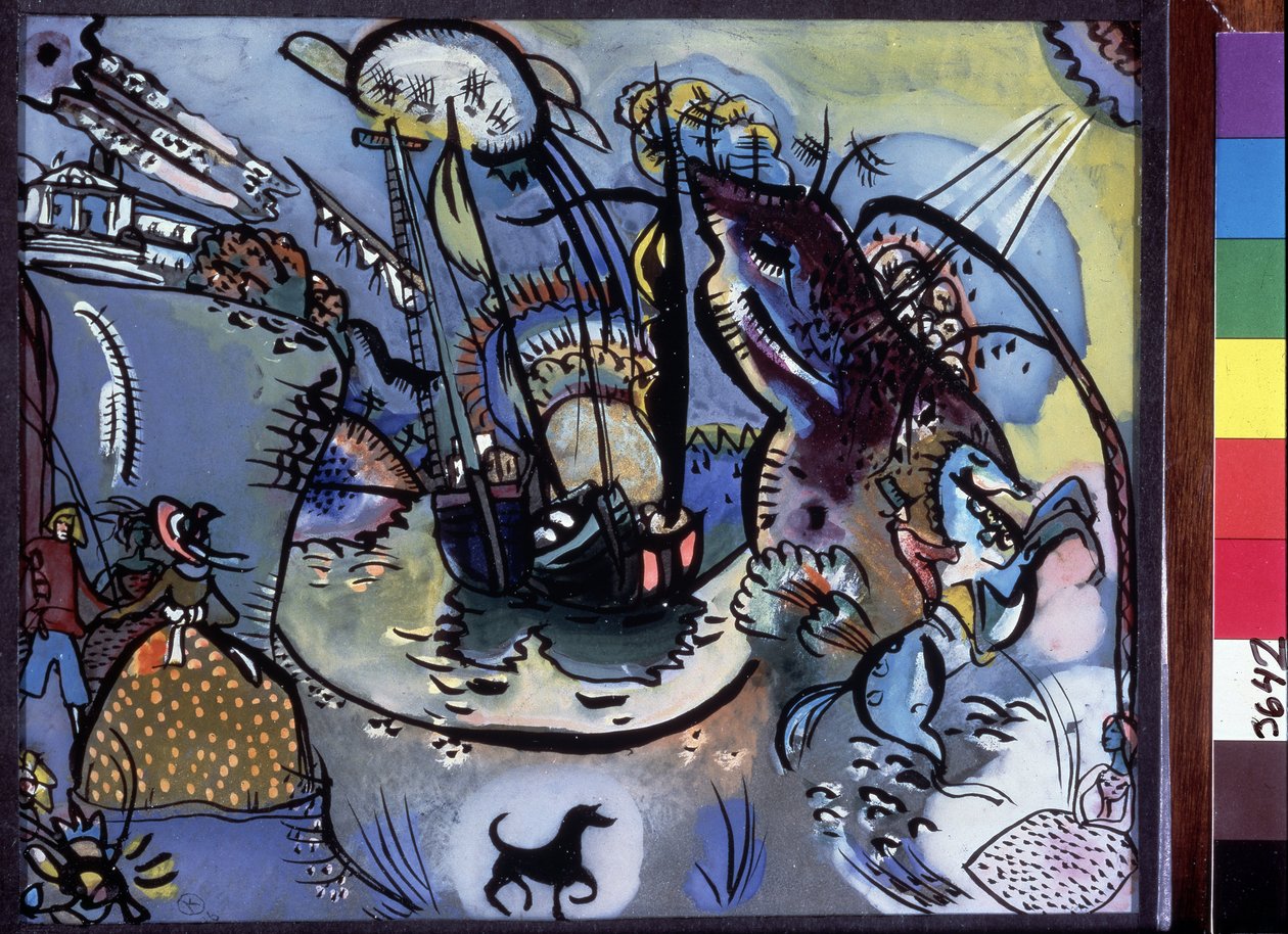 The Port by Wassily Kandinsky