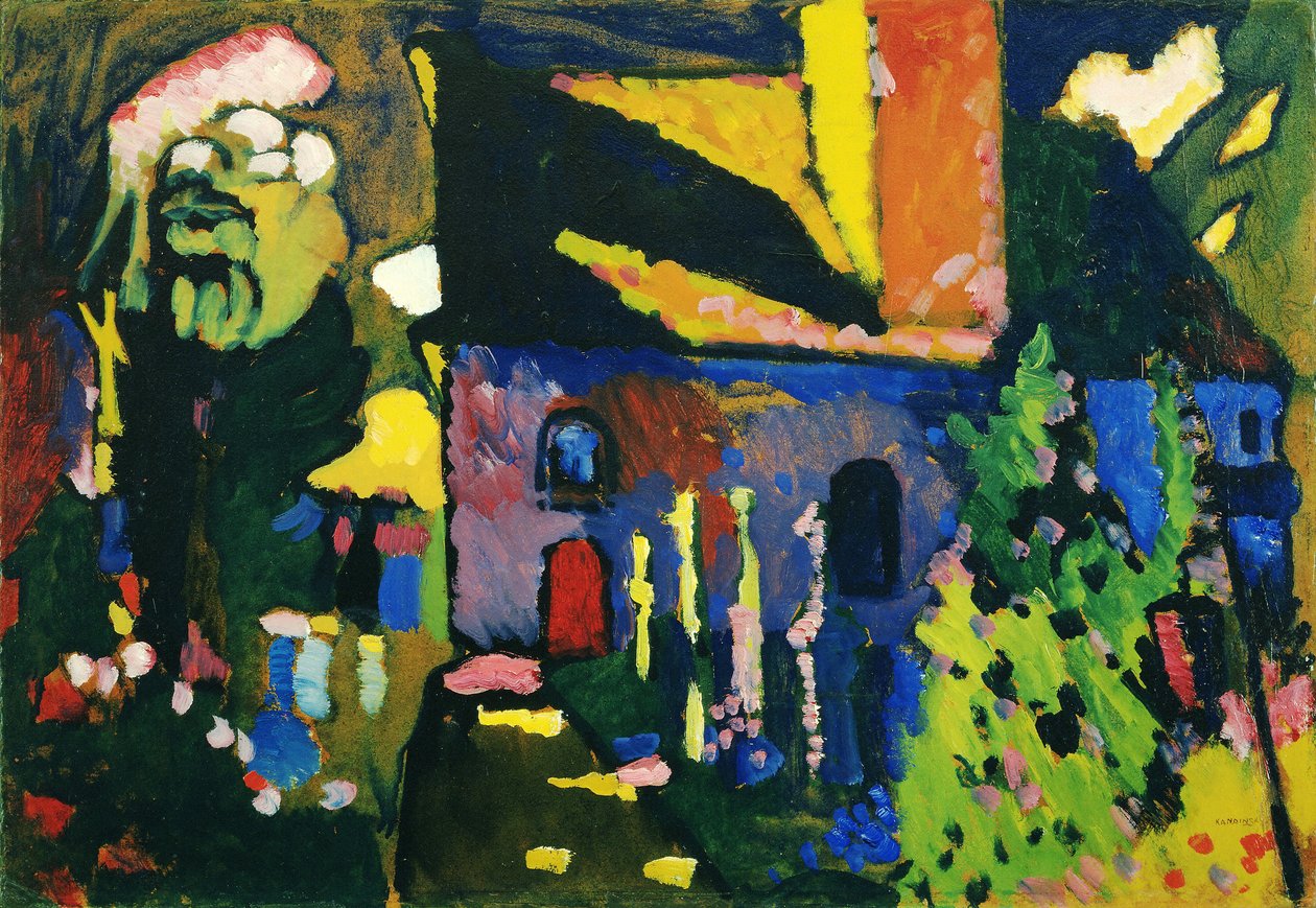 The Church of Murnau by Wassily Kandinsky