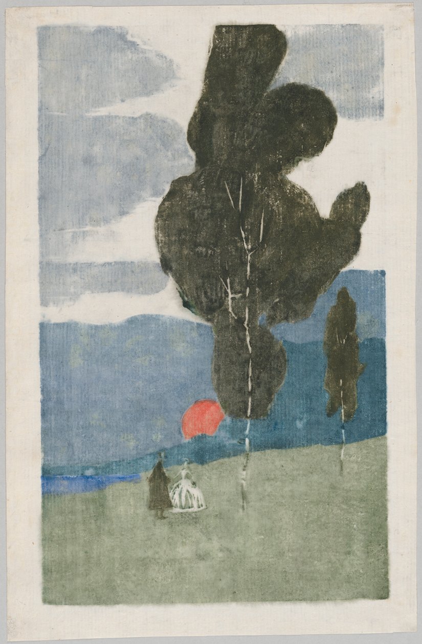 Moonrise by Wassily Kandinsky