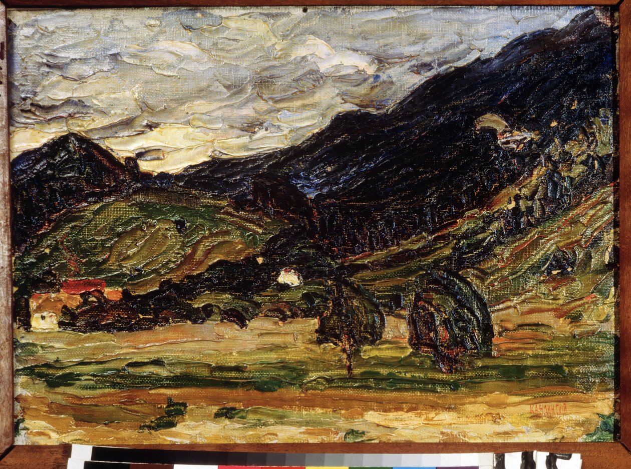Landscape by Vassily Kandinsky by Wassily Kandinsky