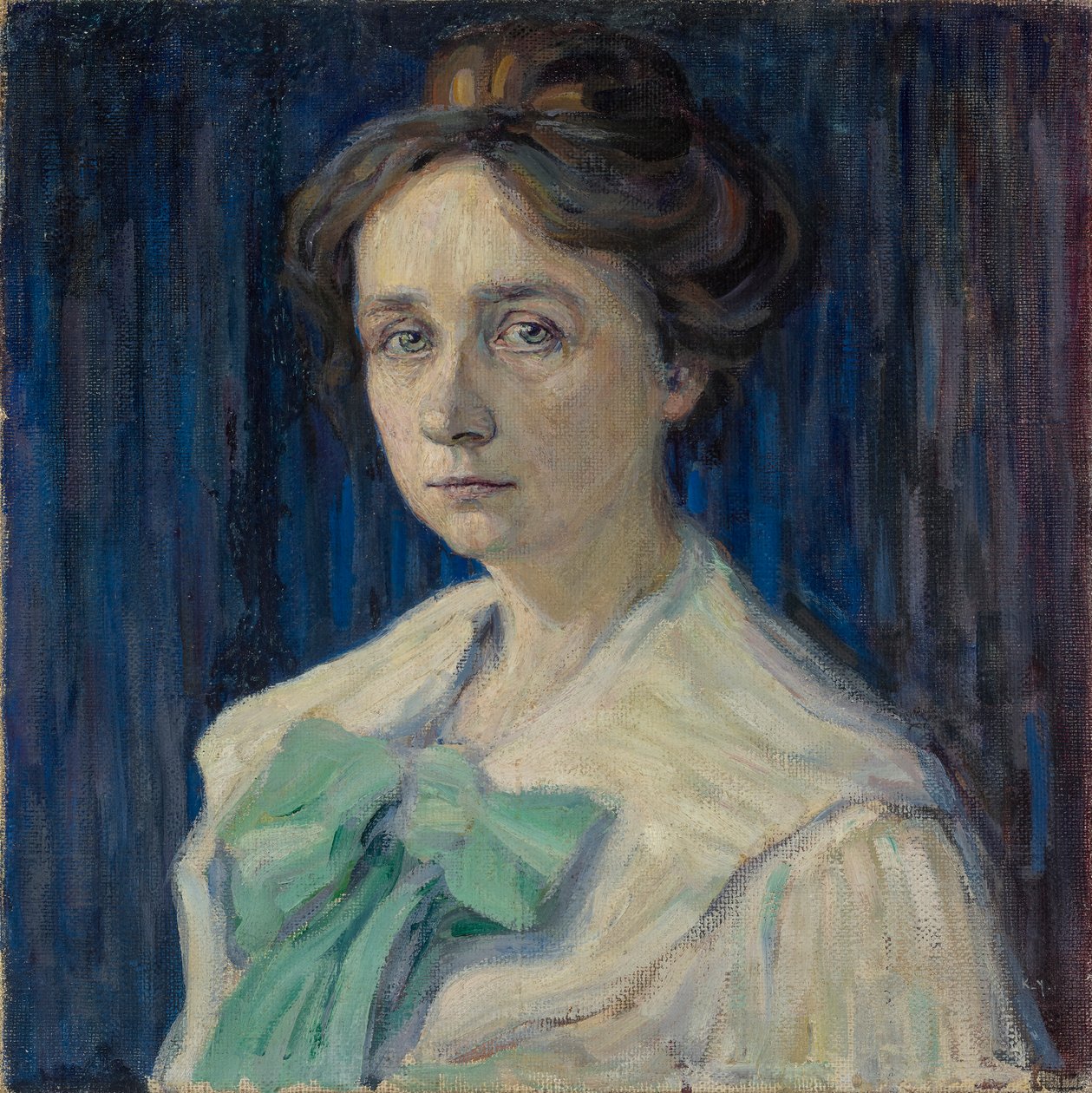 Portrait of Gabriele Münter by Wassily Kandinsky