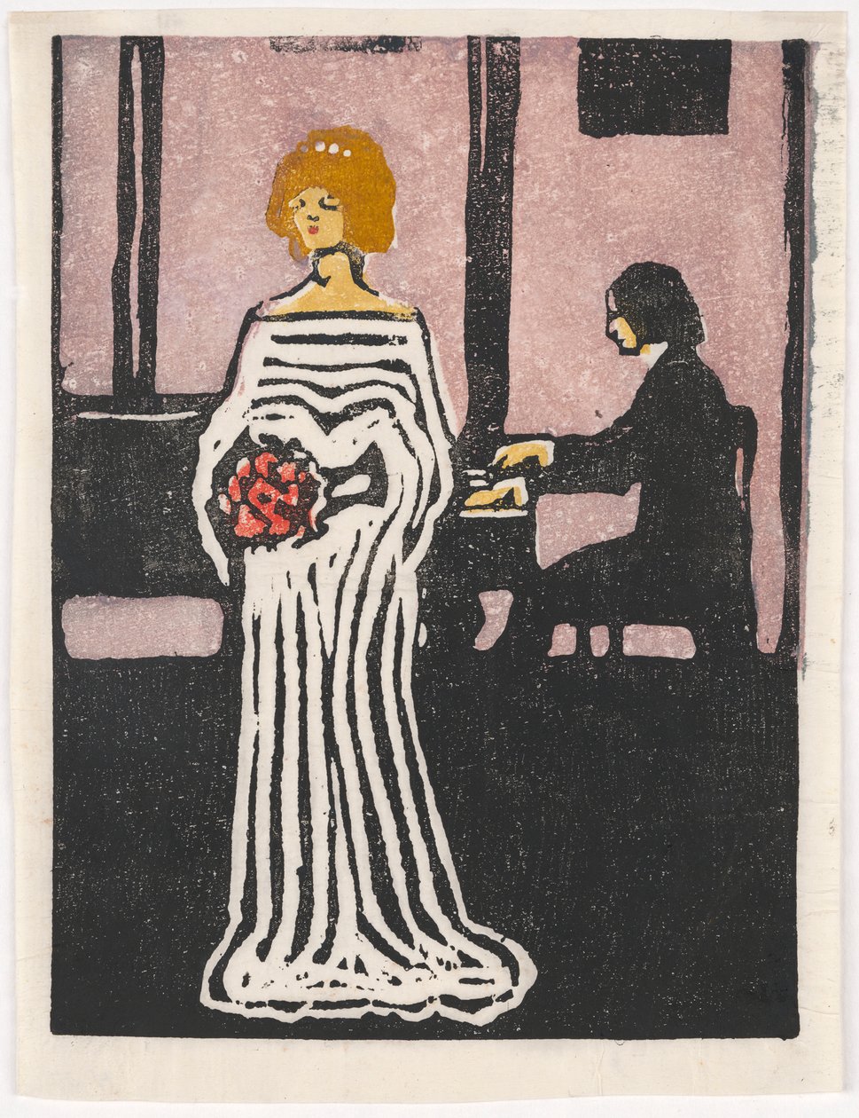 Singer (Second State) by Wassily Kandinsky