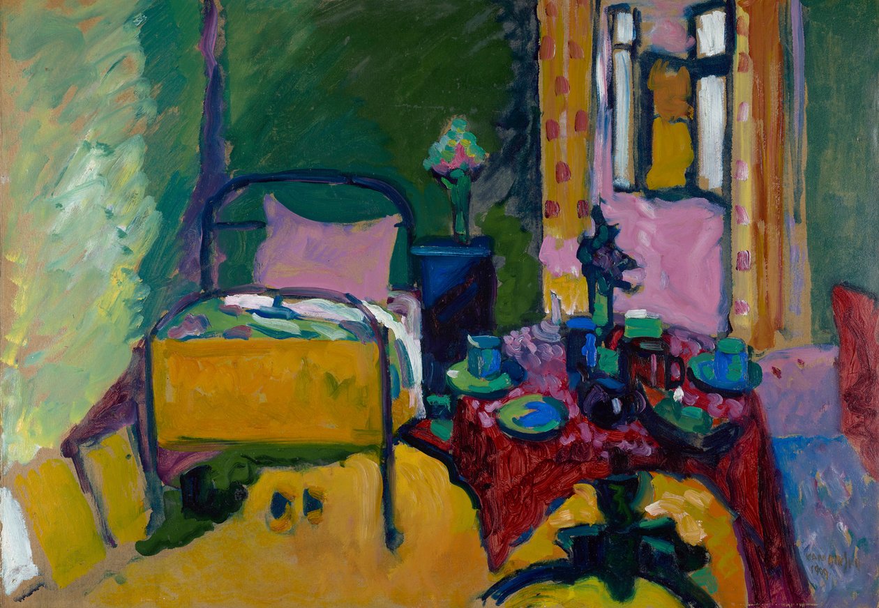 Bedroom by Wassily Kandinsky