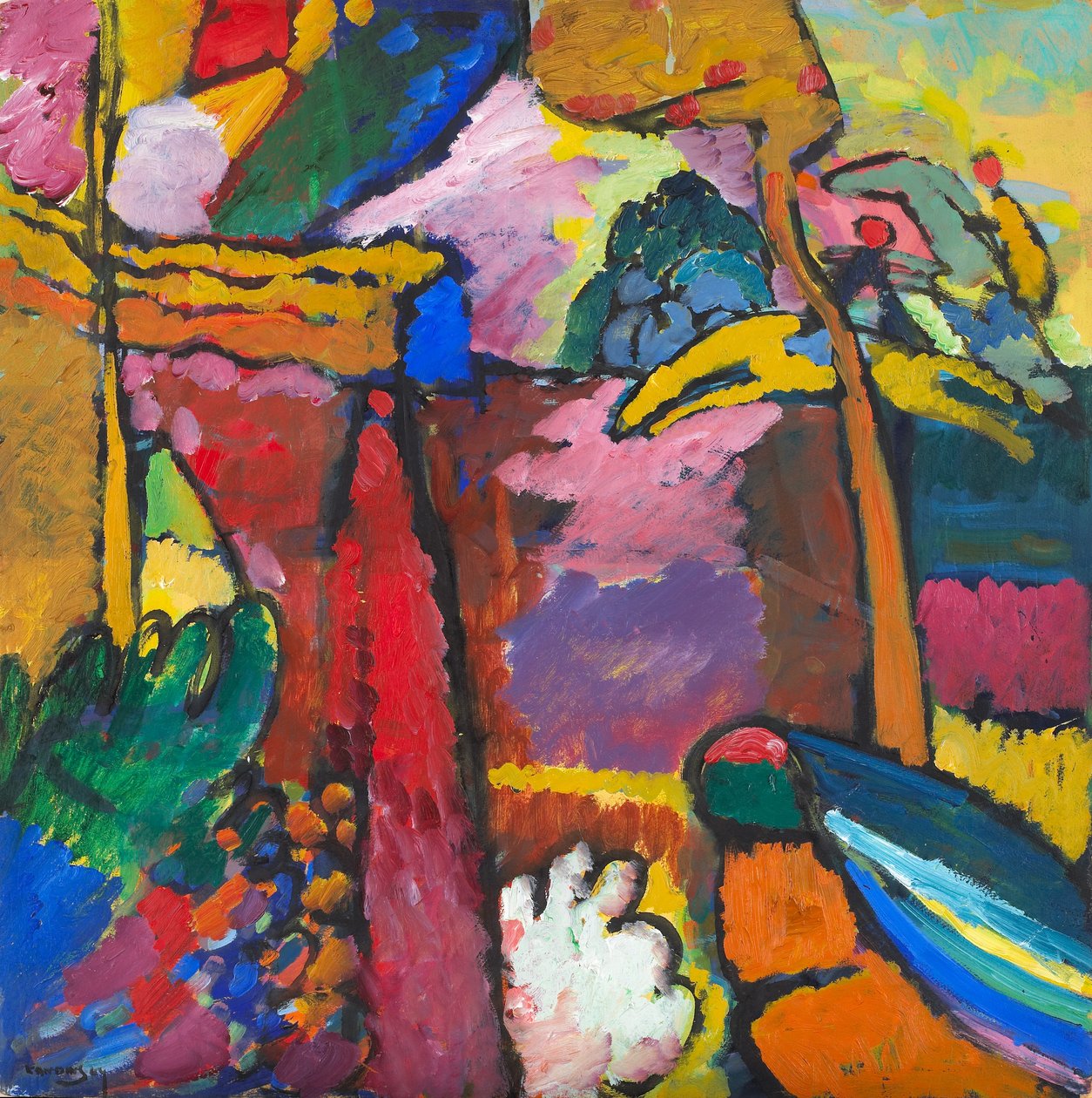 Study for Improvisation V by Wassily Kandinsky