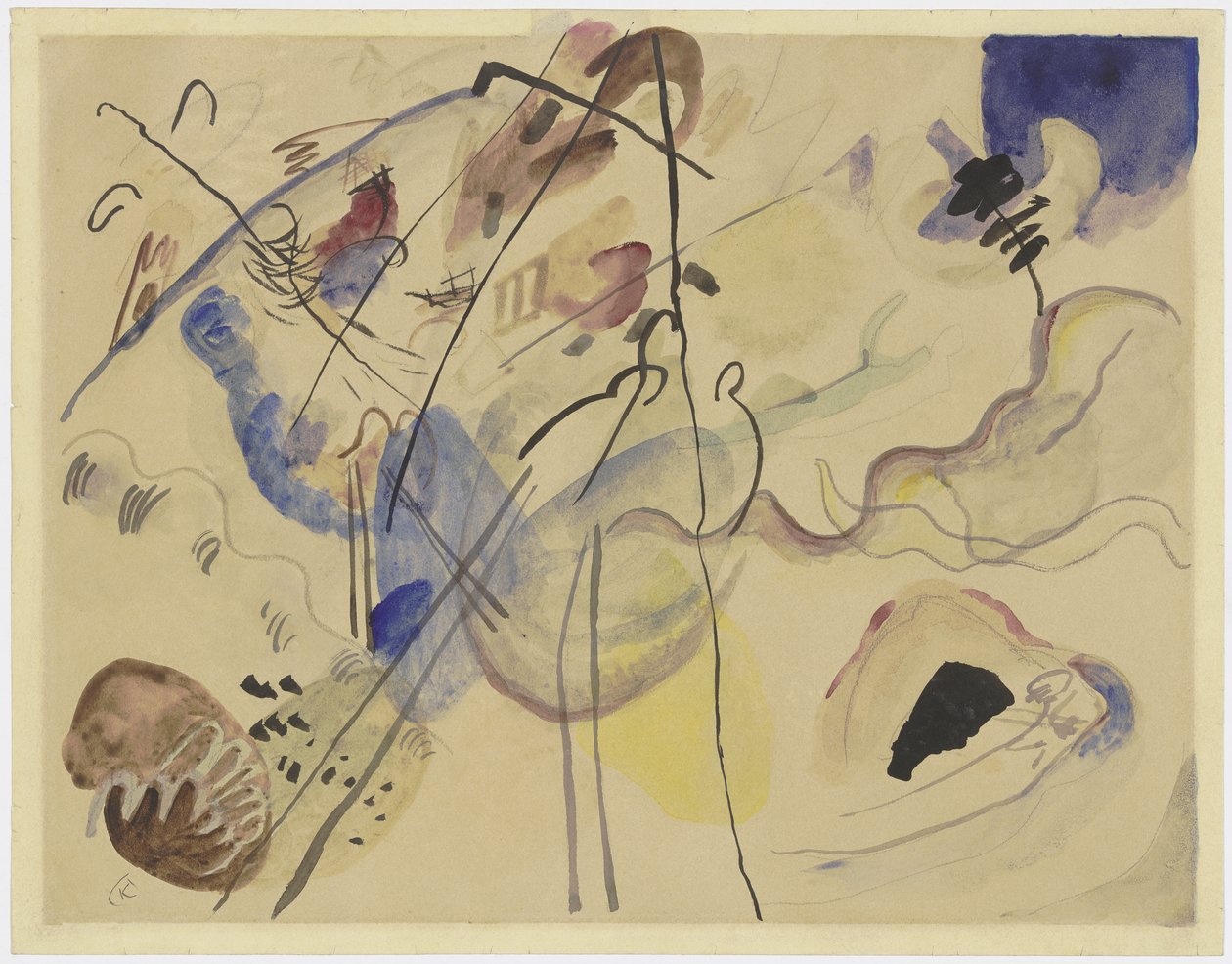 Untitled (Improvisation) by Wassily Kandinsky