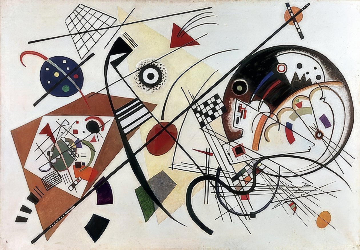 Wassily Kandinsky、AUS DER TIEFE Unbroken Line. Ca. 1922-44 by Wassily Kandinsky