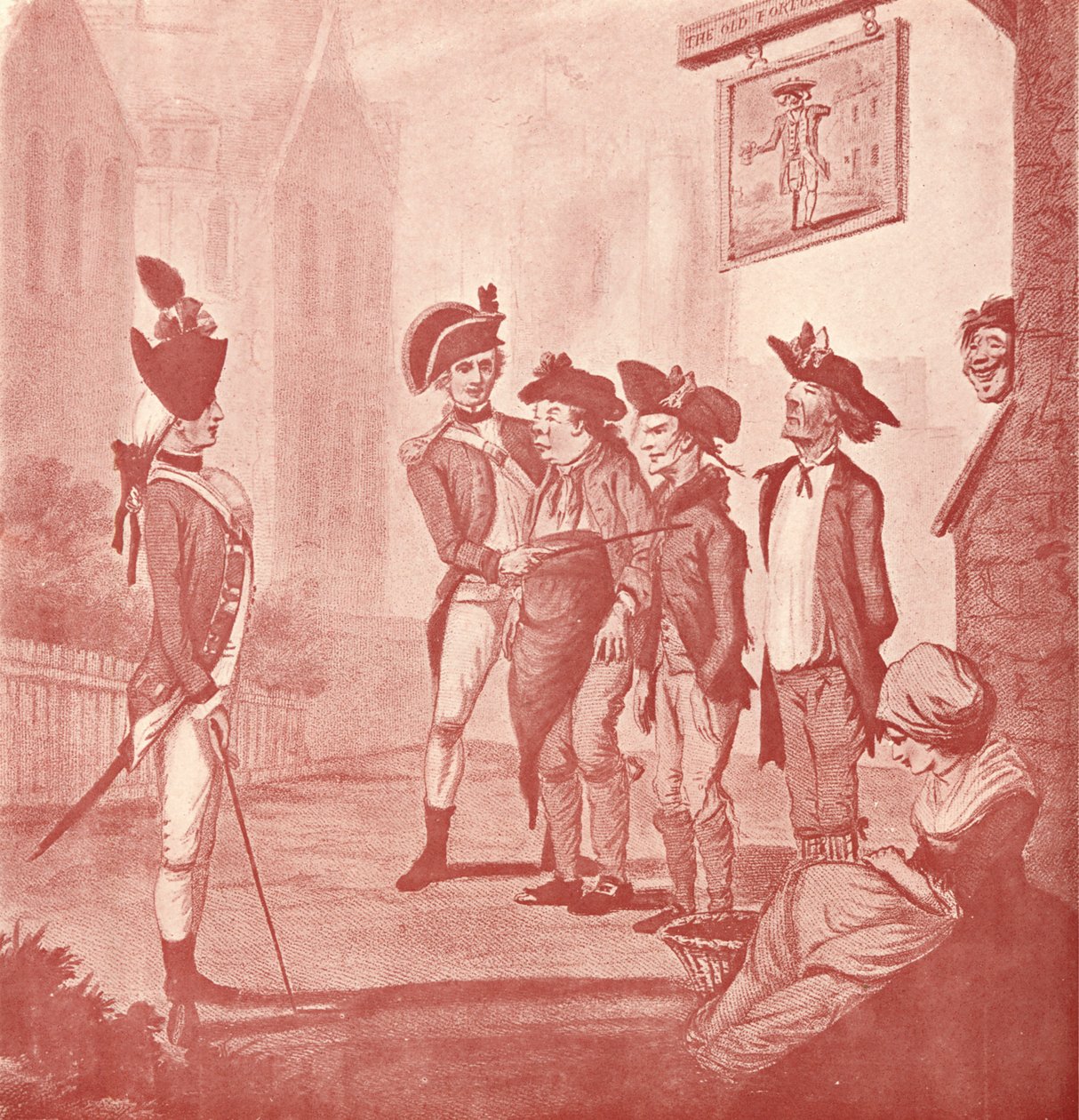 Recruits, 18th century 1909 by Watson and Dixon