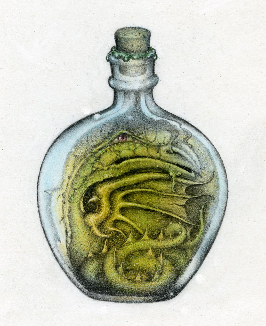 Bottled Dragon by Wayne Anderson