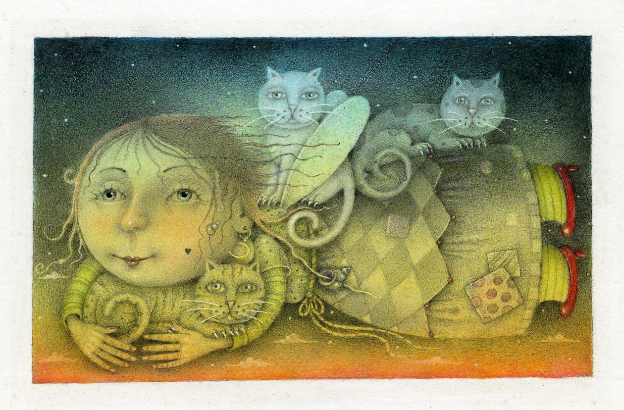 Scratch, Meeow and Claw by Wayne Anderson