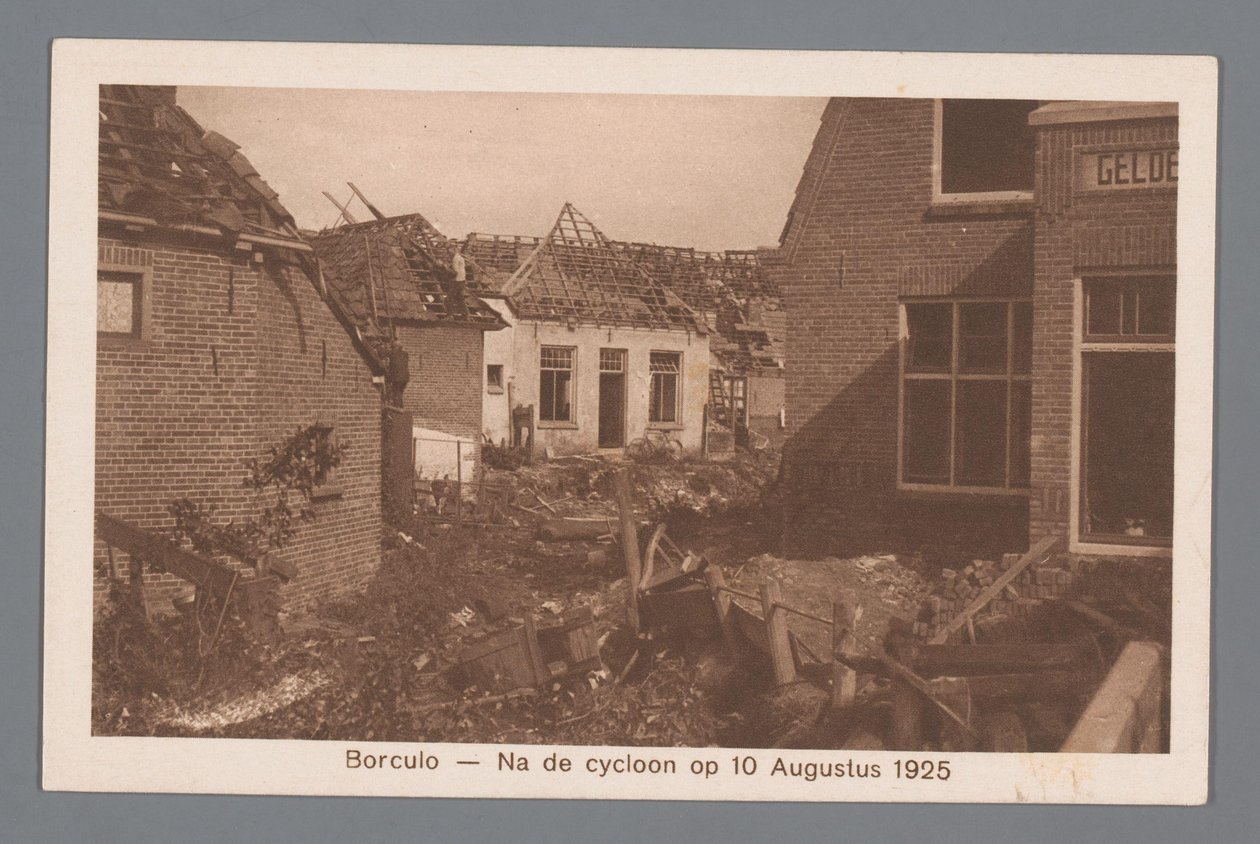 Borculo -- After the Cyclone on August 10, 1925 by Weenenk and Snel