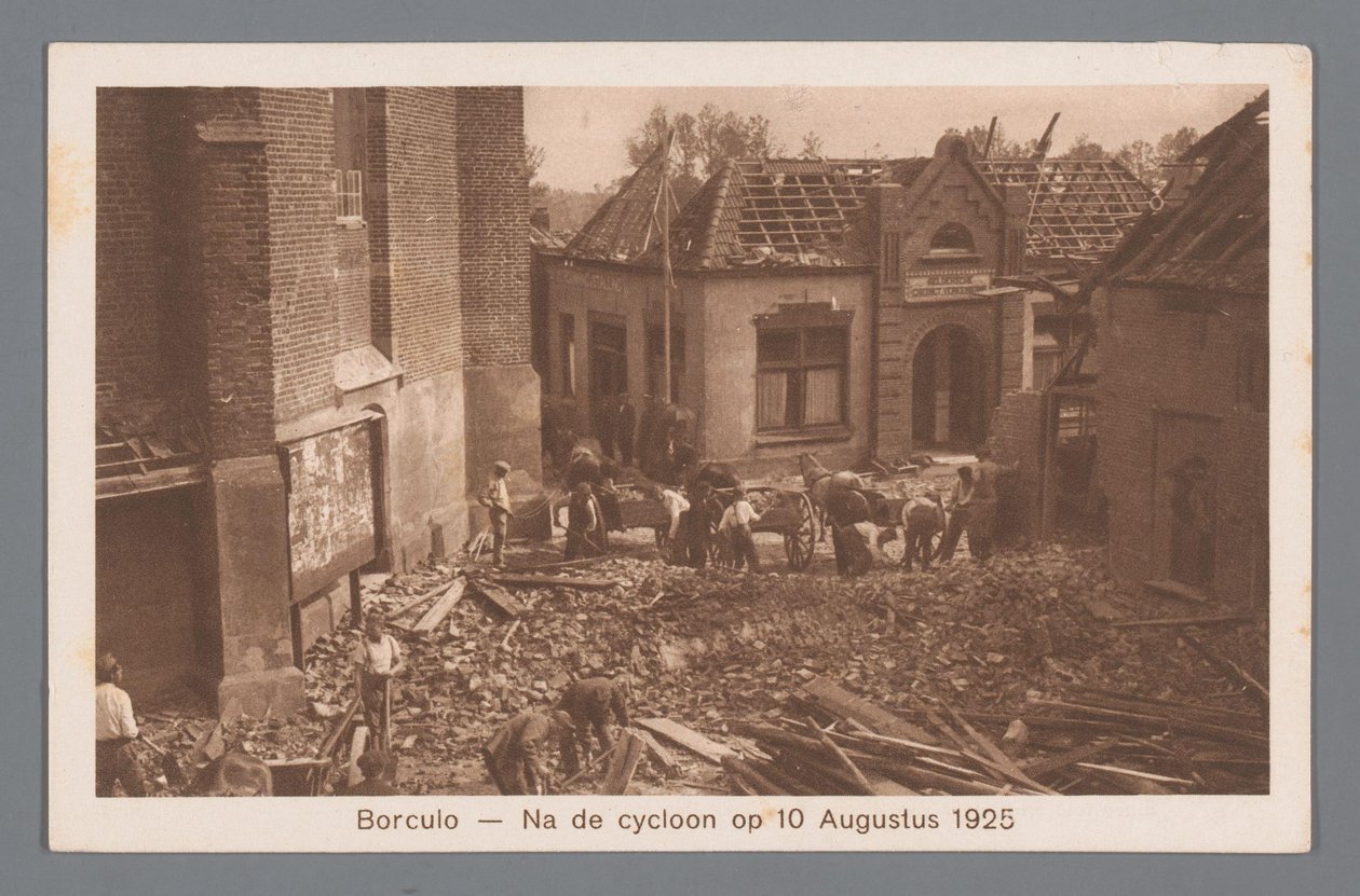 Borculo -- After the Cyclone on August 10, 1925 by Weenenk and Snel