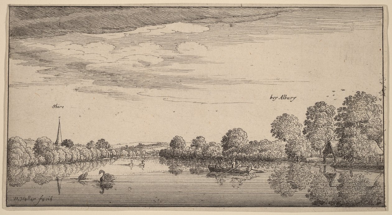 Albury by Wenceslaus Hollar