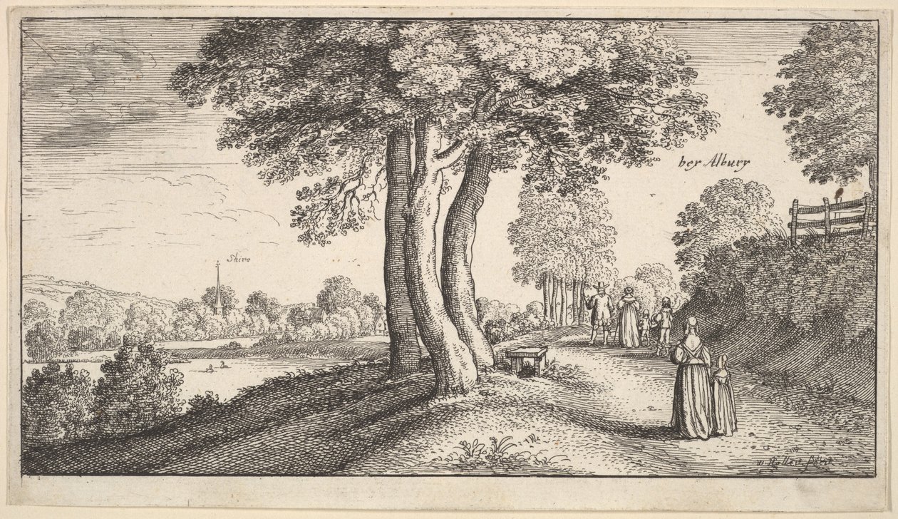 Albury by Wenceslaus Hollar