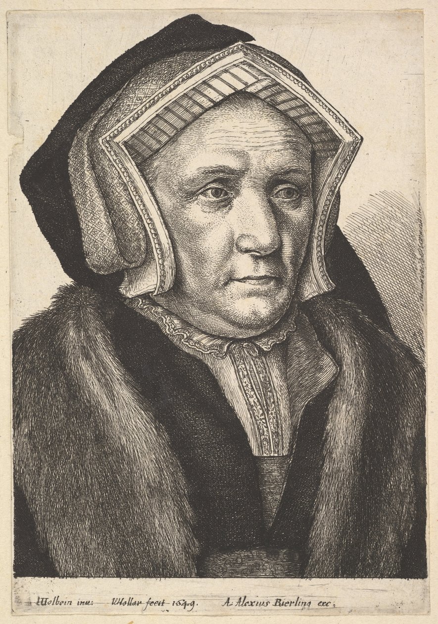 Lady Mary Butts by Wenceslaus Hollar