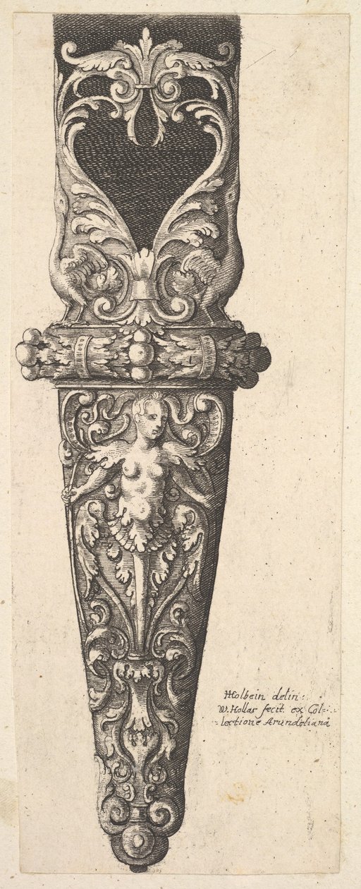 Lower Portion of a Scabbard by Wenceslaus Hollar
