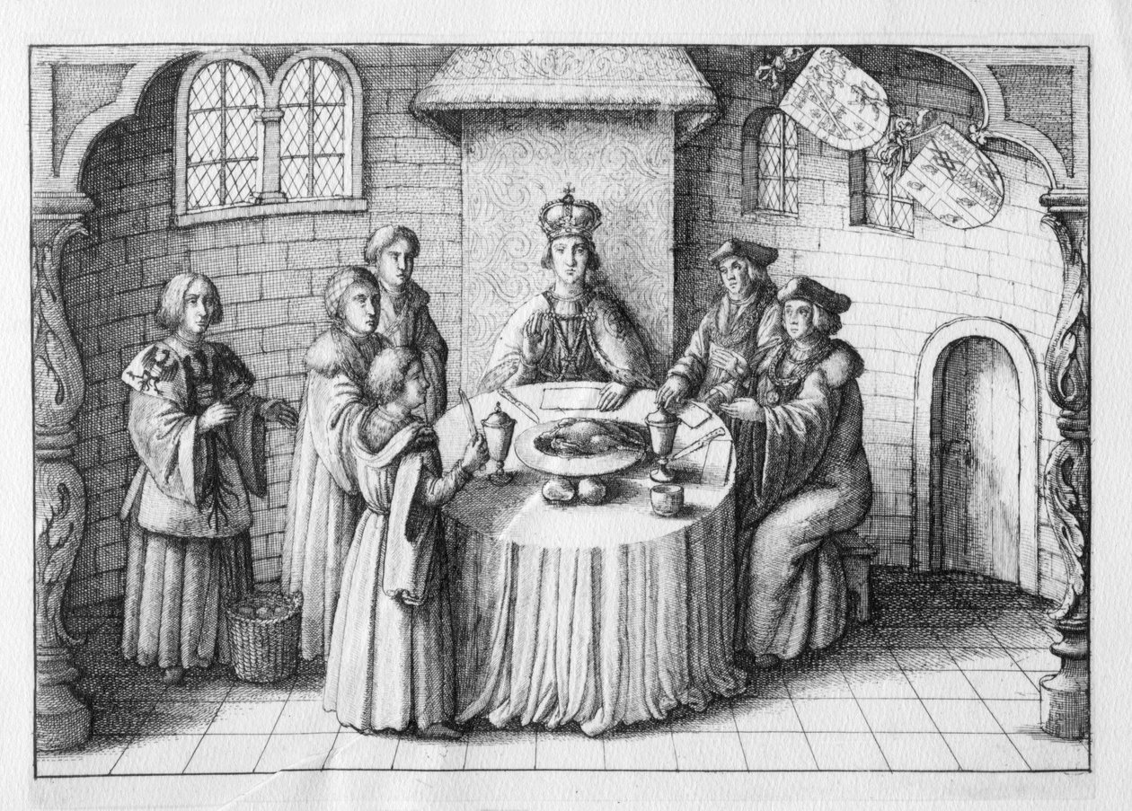 Maximilian, Holy Roman Emperor by Wenceslaus Hollar