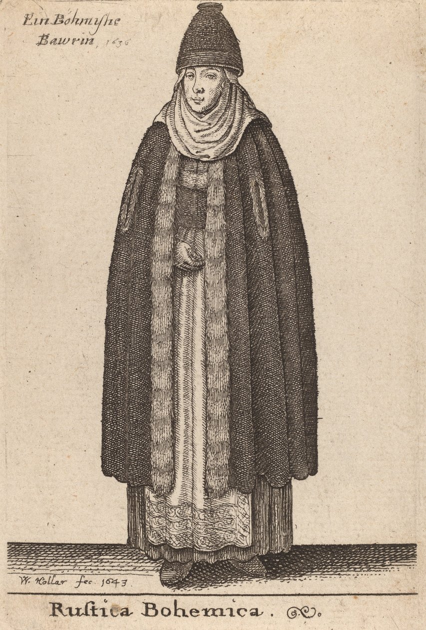 Rustica Bohemica by Wenceslaus Hollar