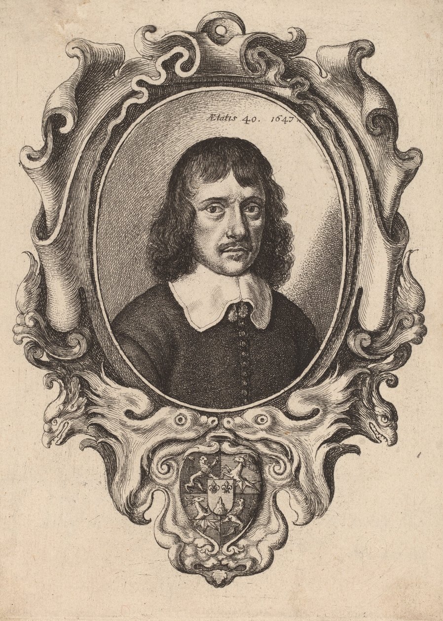 Self-Portrait by Wenceslaus Hollar