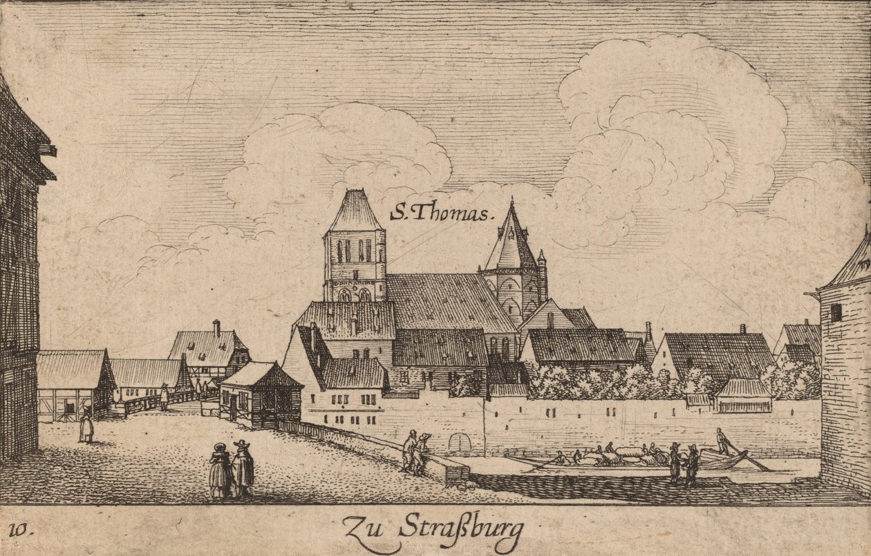 Strasbourg, 1635 by Wenceslaus Hollar