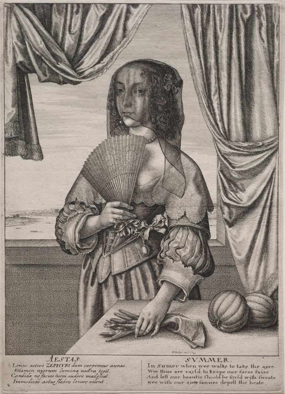 The Four Seasons: Summer by Wenceslaus Hollar