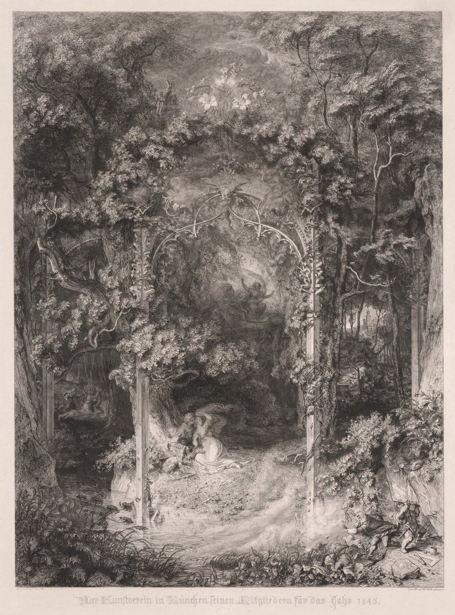 The Forest Maiden by Wendelin Wick