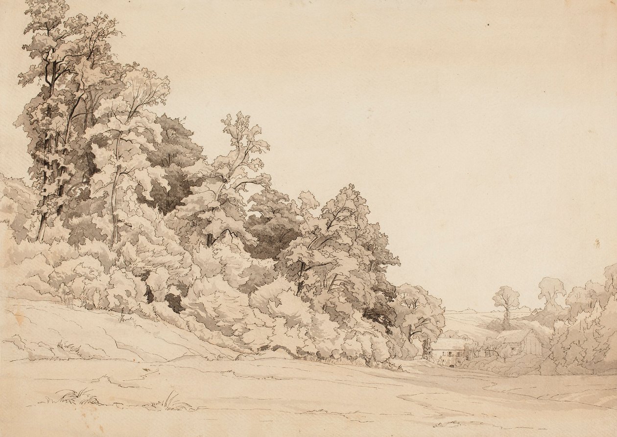 Landscape, Hillside by Werner Holmberg