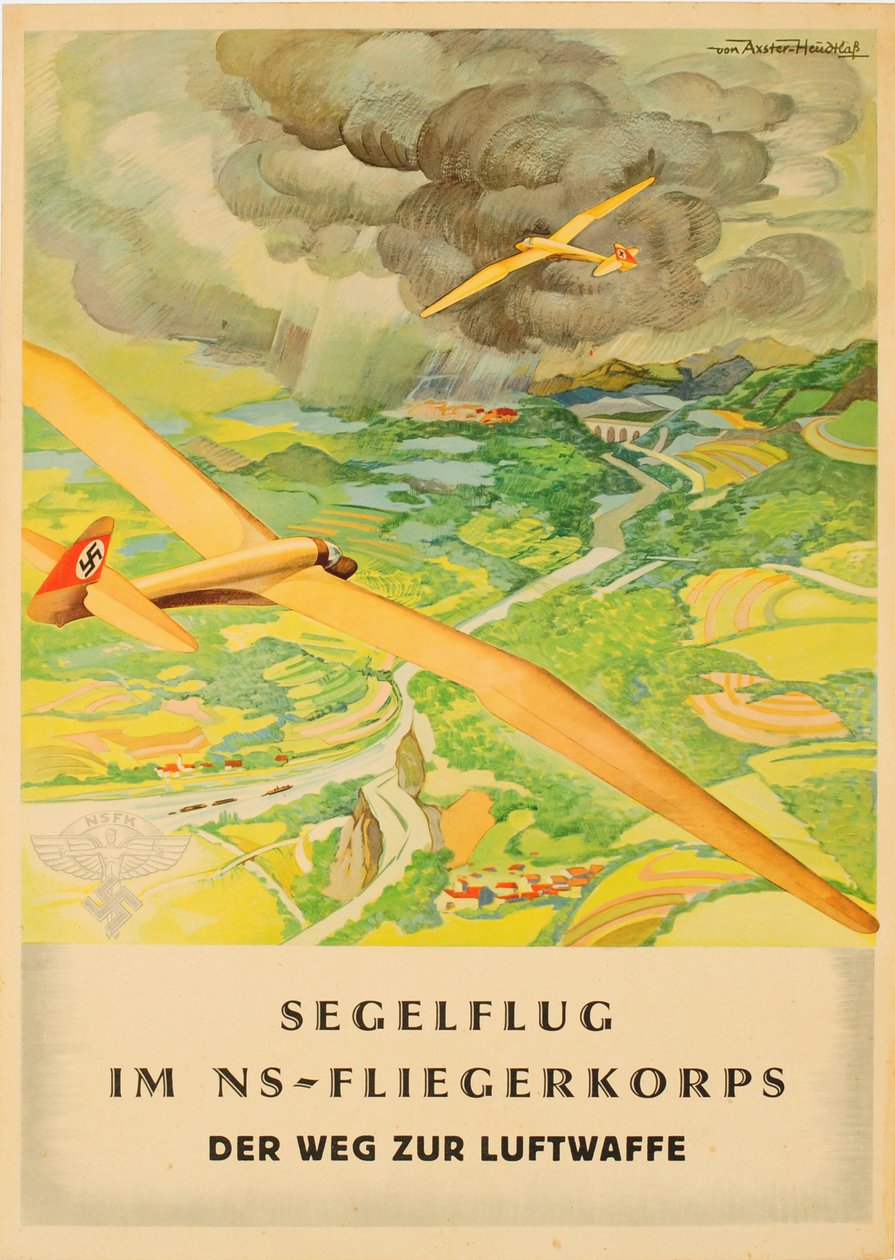 National Socialist Flyers Corps - the way to the Luftwaffe, Early 1940s by Werner von Axster Heudtlass