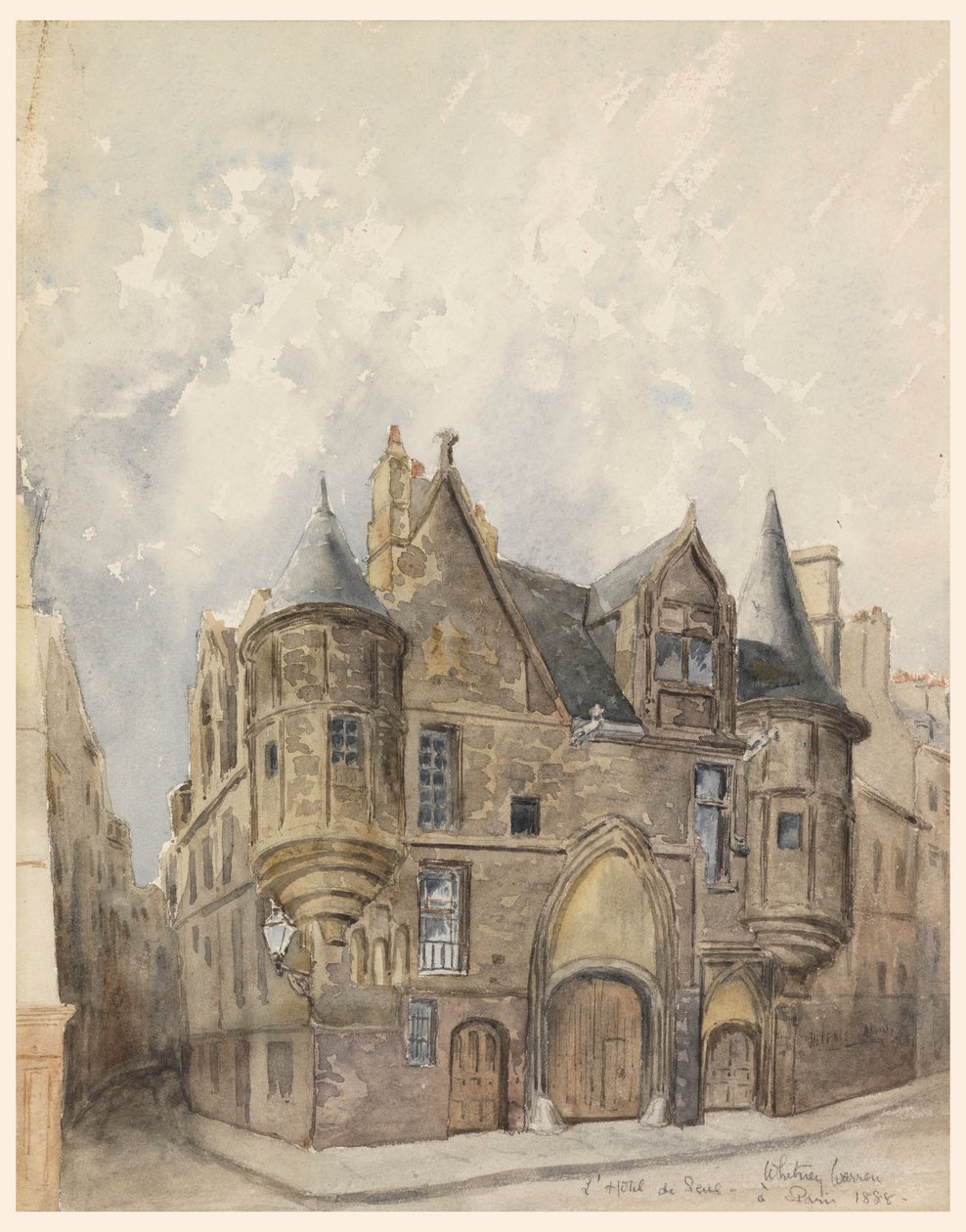 Hotel de Sens, Paris, 1888 by Whitney Warren Jr.