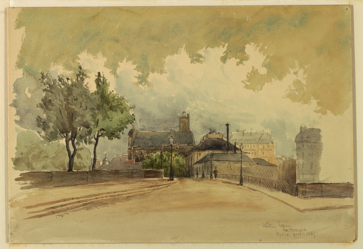 The Marque, Paris, 1887 by Whitney Warren Jr.