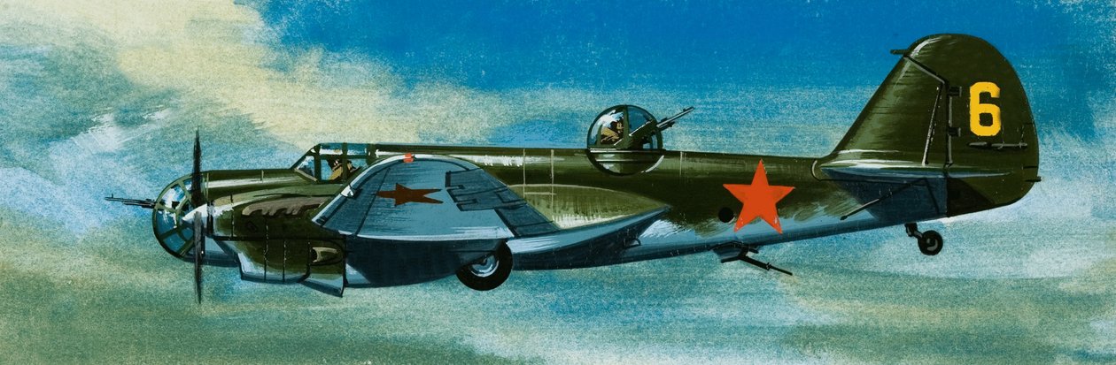 Into the Blue: Russian Aircraft of World War II by Wilf (20th century) Hardy