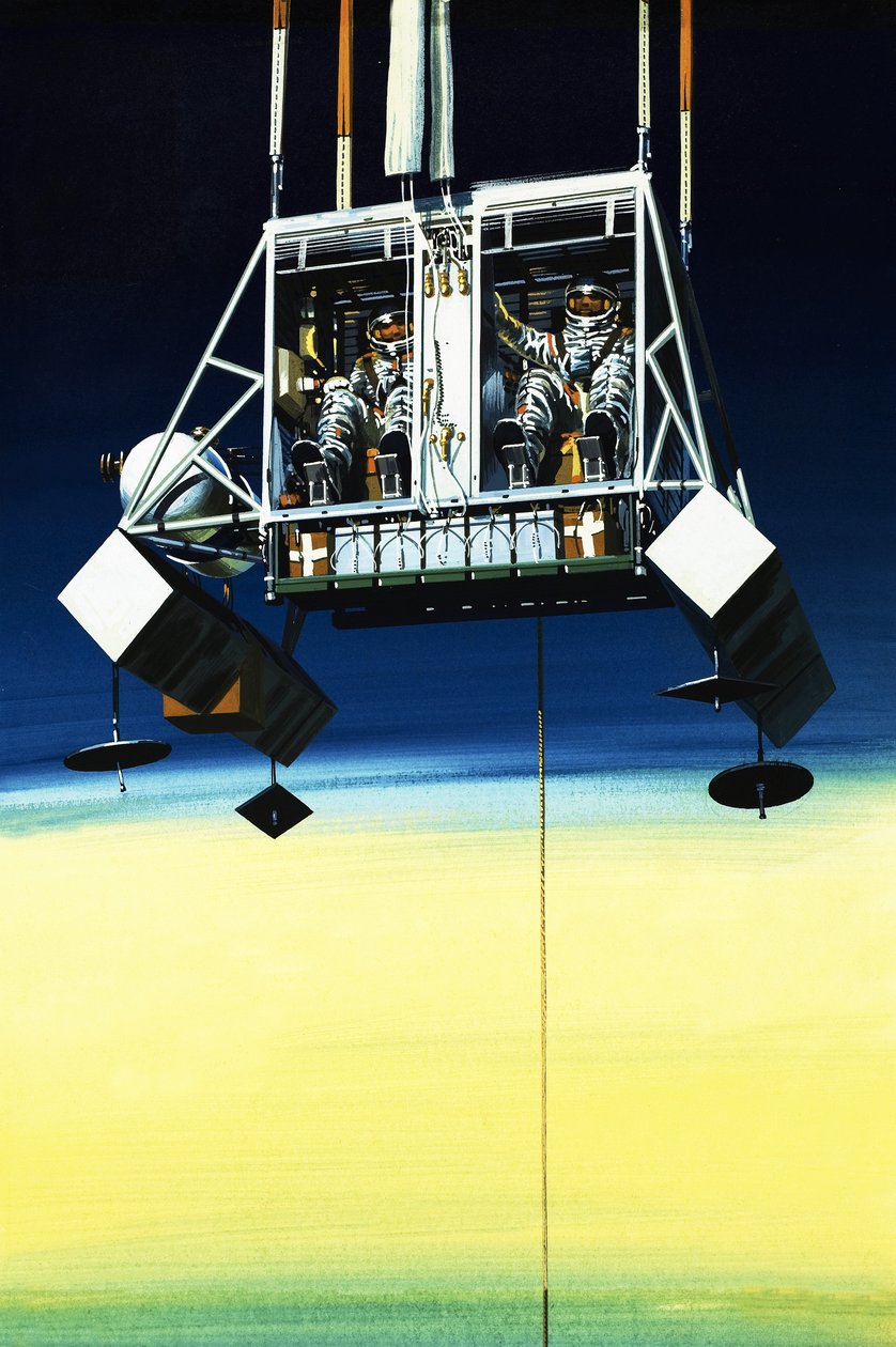 Men and Machines: Flight to the Edge of Space by Wilf (20th century) Hardy