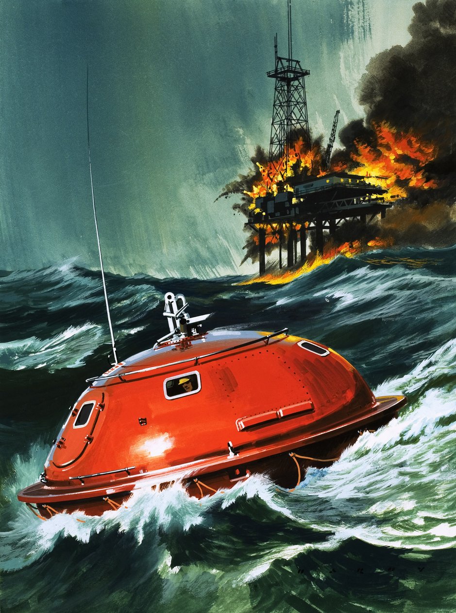 The Getaway Capsule by Wilf (20th century) Hardy
