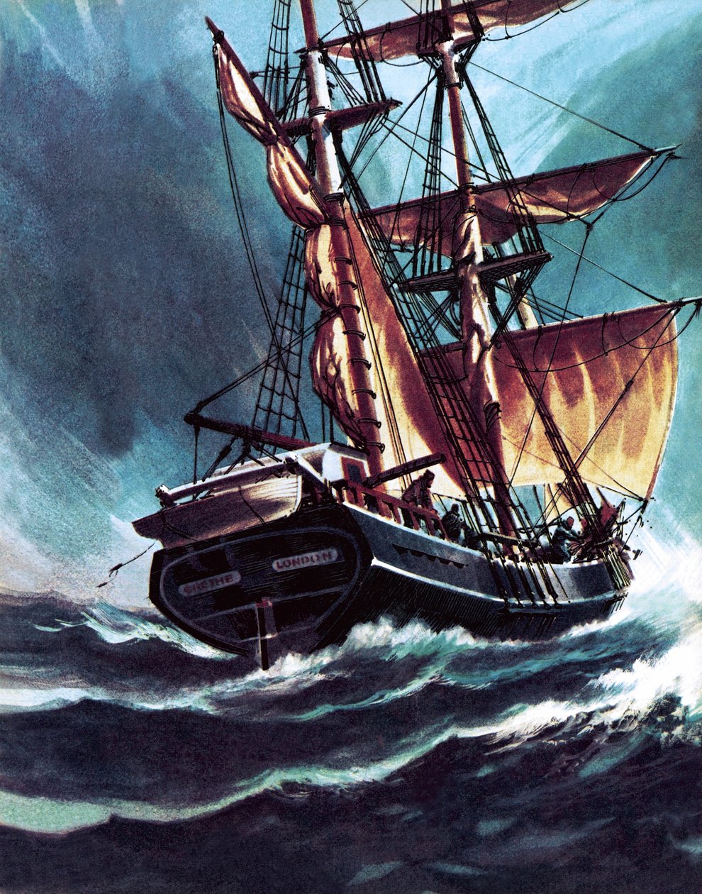 The Seafarer by Wilf (20th century) Hardy