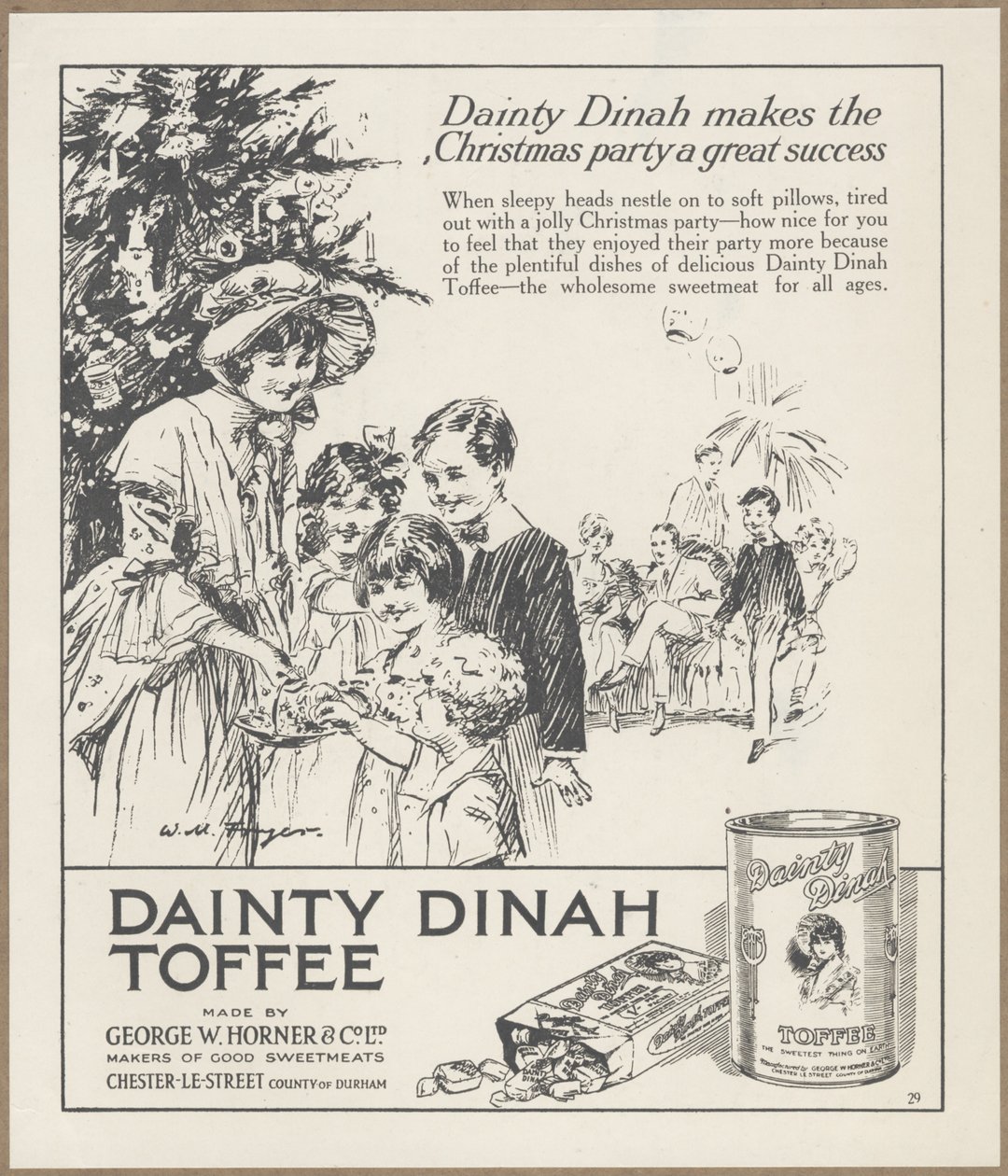 Dainty Dinah Toffee by Wilfred Fryer