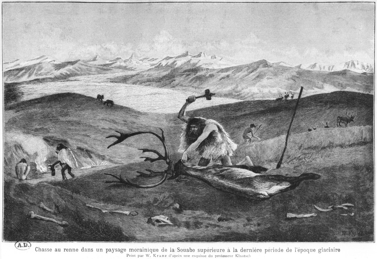 Reindeer Hunting During the Late Ice Age in a Morainic Landscape of ...