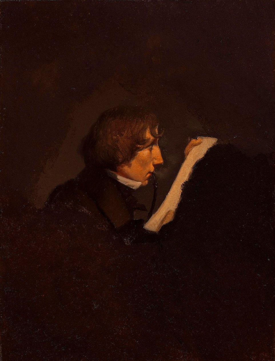 Portrait of Heinrich Crola by Wilhelm Bendz