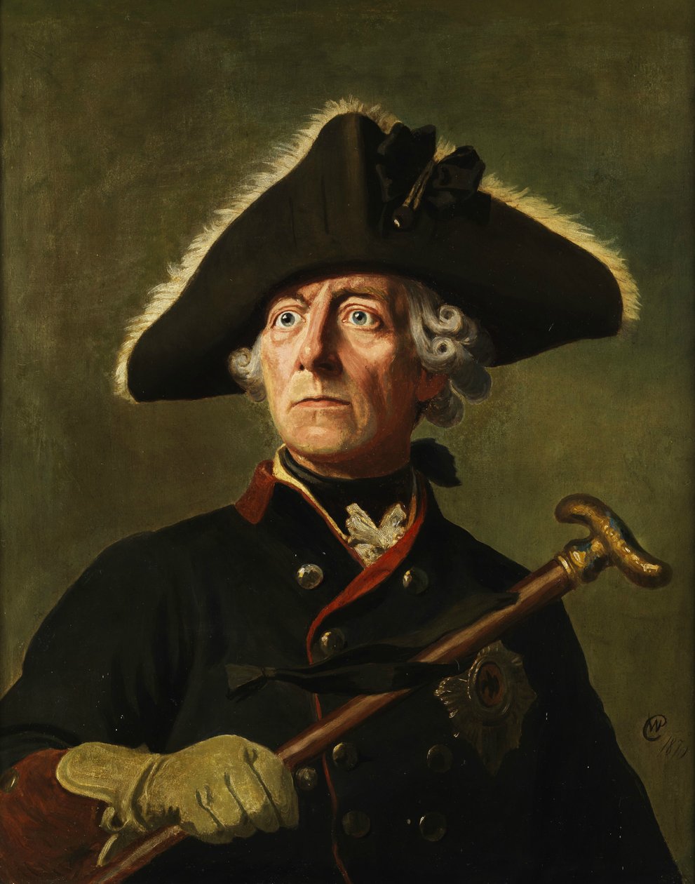 Friedrich II Campenhausen by Wilhelm Camphausen
