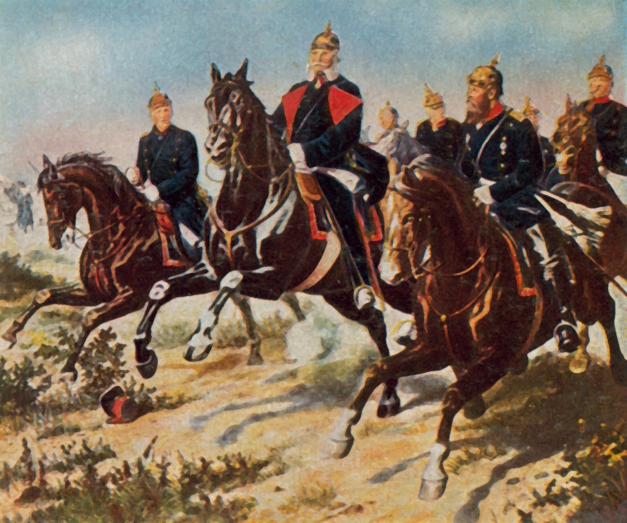 Kaiser Wilhelm I by Wilhelm Camphausen