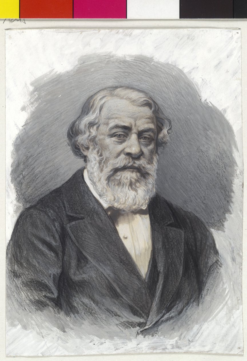 Eudoxius Baron von Hormuzaki by Wilhelm Hecht
