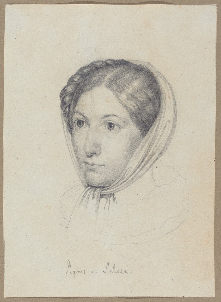 Agnes von Felsen, c.1822 by Wilhelm Kügelgen