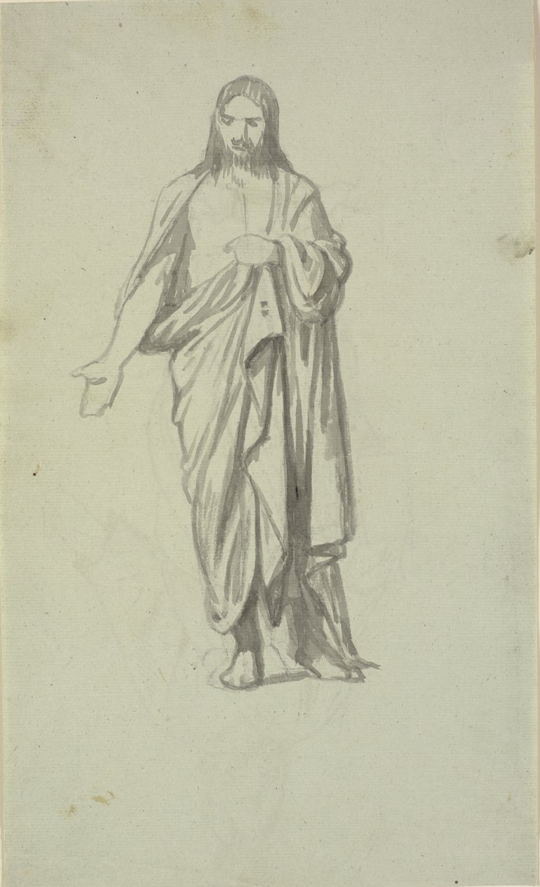 Christ After the Resurrection by Wilhelm Marstrand