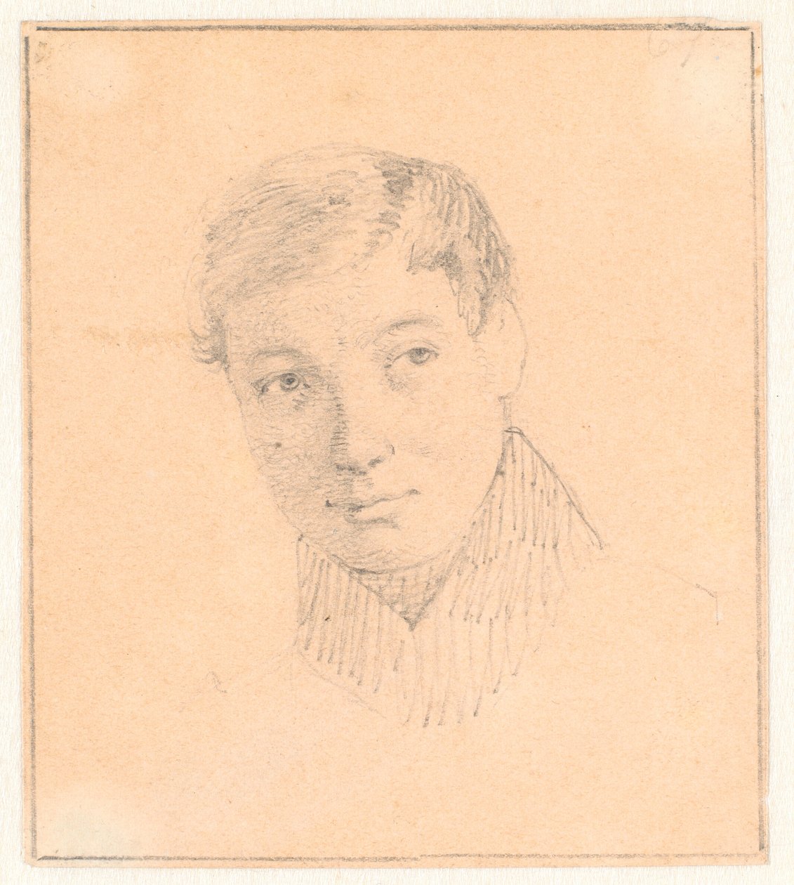Portrait of Lorentz Ludvig Mozart Waagepetersen by Wilhelm Marstrand