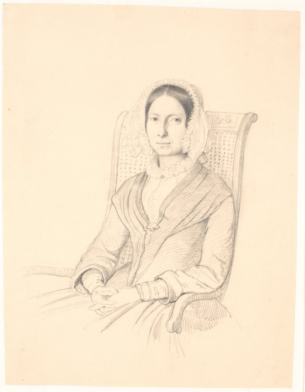 Portrait of Sophie Frederikke Raffenberg, Seated in an Armchair by Wilhelm Marstrand